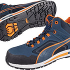 Bottes de sécurité PUMA Crosstwist MID taille 42 bleu/orange ( 4000374567 )