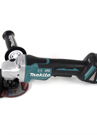 Makita DGA 517 RFJ Akku Winkelschleifer 18 V 125 mm Brushless + 2x Akku 3,0 Ah + Ladegerät + Makpac - Toolbrothers