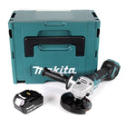 Makita DGA 517 M1J Akku Winkelschleifer 18 V 125 mm Brushless + 1x Akku 4,0 Ah + Makpac - ohne Ladegerät - Toolbrothers