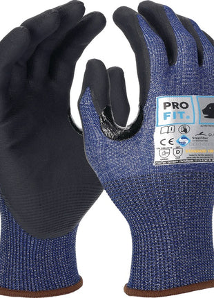 Gants de protection anti-coupures PRO FIT Schnittstop Pro taille 9 bleu/noir ( 4000391285 )