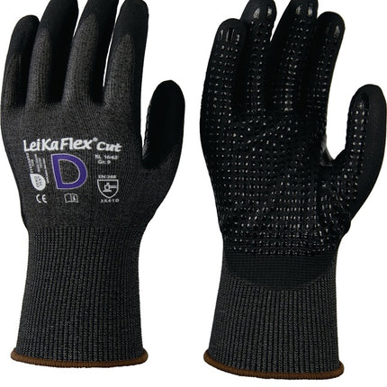 LEIPOLD Gants de protection anti-coupures LeiKaFlex(R) CUT RL 1645 taille 8 gris/noir ( 4000391401 )