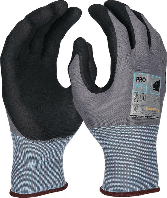Gants PRO FIT EXTRA taille 10 gris / noir ( 4000391434 )