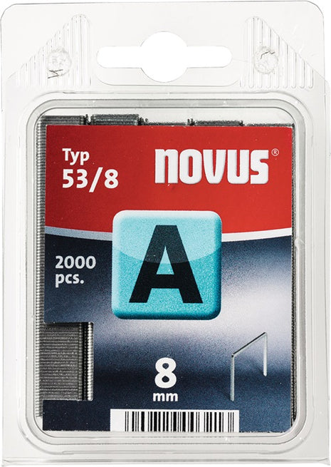 Agrafe à fil fin NOVUS A type 53 B.11,3 mm (4000813774)