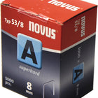 Agrafe à fil fin NOVUS A type 53 B.11,3 mm (4000813794)