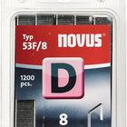 Clip à fil plat NOVUS D type 53 F largeur de clip 11,3 mm (4000813830)