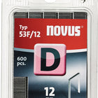 Clip à fil plat NOVUS D type 53 F largeur de clip 11,3 mm (4000813834)