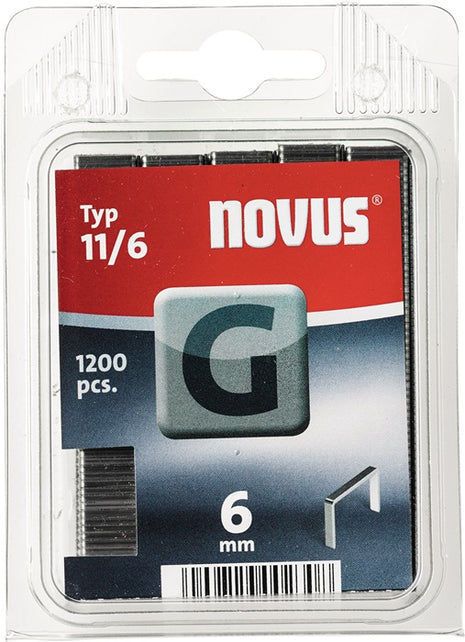 Clip fil plat NOVUS G type 11 B10,6xL6mm (4000813876)