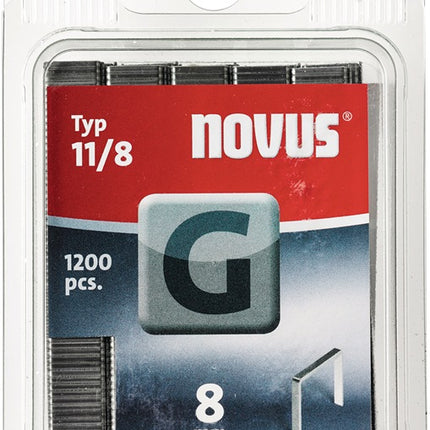 Clip fil plat NOVUS G type 11 B10,6xL8mm (4000813878)