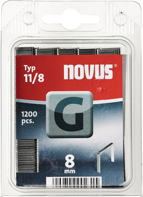 NOVUS clip de alambre plano tipo G 11 W10.6xL8mm (4000813878)