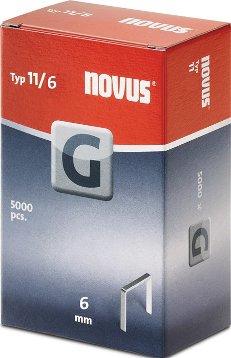 Clip fil plat NOVUS G type 11 B10,6xL6mm (4000813886)