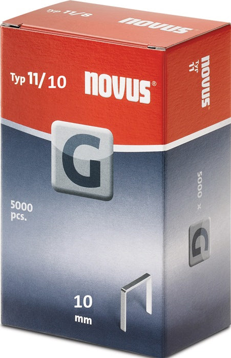 Serre-fil plat NOVUS G type 11 W10,6xL10mm (4000813890)