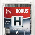 Agrafe à fil fin NOVUS H type 37 largeur 10,6 mm (4000813898)
