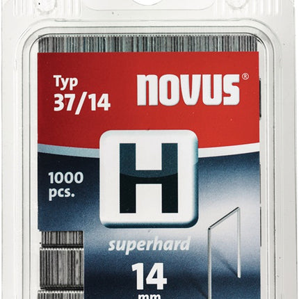 Agrafe à fil fin NOVUS H type 37 largeur 10,6 mm (4000813904)