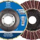 Disque dentelé PFERD POLIVLIES Ø 115 mm granulométrie moyenne (4000842603)