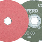 Disque fibre PFERD COMBICLICK CO Ø 125 mm grain 80 (4000843592)