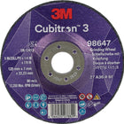 Disque abrasif 3M Cubitron™ 3 D125xS7mm grain 36+ (4000844235)