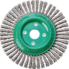 LESSMANN brosse ronde Ø 125 mm alésage fil épaisseur 0,5 mm (4000844933)