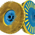 TYROLIT Brosse ronde sunburst Ø 115 mm M14 épaisseur fil 1,25 mm (4000845575)