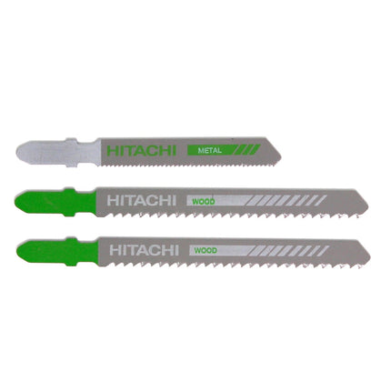 Hitachi CJ 18 DGL 18 Volt Li-Ion Akku Stichsäge Solo + 3 x Stichsägeblätter - ohne Akku, ohne Ladegerät - Toolbrothers