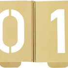 KUKKO Jeu de pochoirs pour signature 327 chiffres 0 - 9 ( 4000871678 )