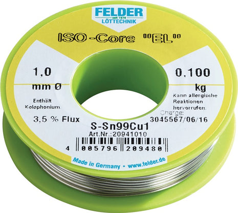 Fil à souder FELDER ISO-Core® EL 1 mm (4000872789)