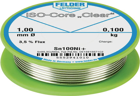 Fil à souder FELDER ISO-Core® Clear 1 mm (4000872820)