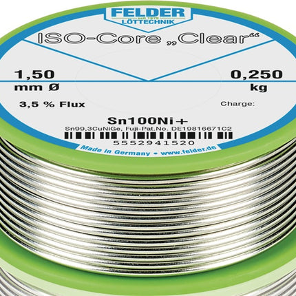 Fil à souder FELDER ISO-Core® Clear 1,5 mm (4000872823)
