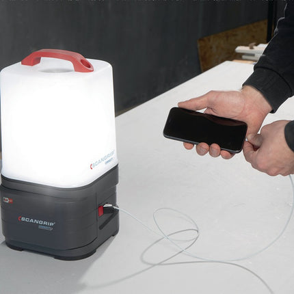 SCANGRIP Projecteur à LED AREA 10 CONNECT 84 W 1000 - 10000 lm ( 4000873481 )