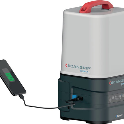 SCANGRIP Projecteur à LED AREA 10 CONNECT 84 W 1000 - 10000 lm ( 4000873481 )