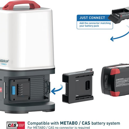 SCANGRIP Projecteur à LED AREA 10 CONNECT 84 W 1000 - 10000 lm ( 4000873481 )