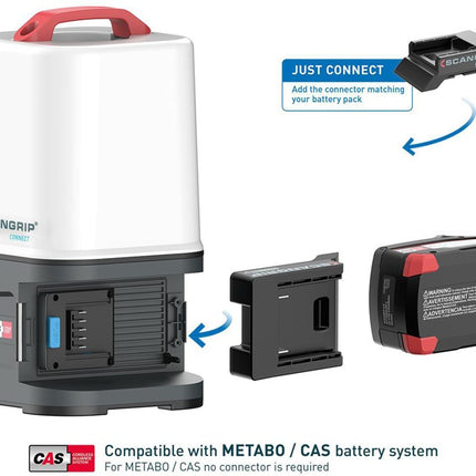 SCANGRIP Projecteur à LED AREA 10 CONNECT 84 W 1000 - 10000 lm ( 4000873481 )
