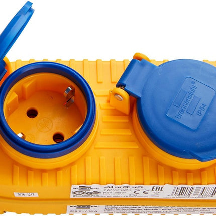 BRENNENSTUHL rallonge de contact de protection avec bloc d'alimentation 3 x 1,5 mm² (4000873788)