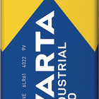 VARTA Batterie Industrial PRO 9 V 6AM6 Bloc 9V 630 mAh ( 4000876104 )