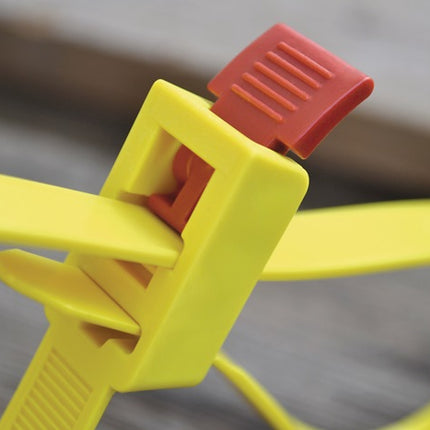 Colliers de serrage HELLERMANNTYTON SpeedyTie longueur 750 mm largeur 12 mm ( 4000900678 )