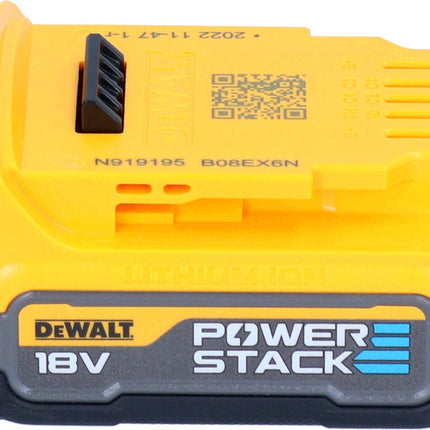 DeWalt DCF 620 NT Visseuse pour cloisons sèches sans fil 18 V 30 Nm Brushless + 1x batterie Powerstack 1,7 Ah + TSTAK - sans chargeur