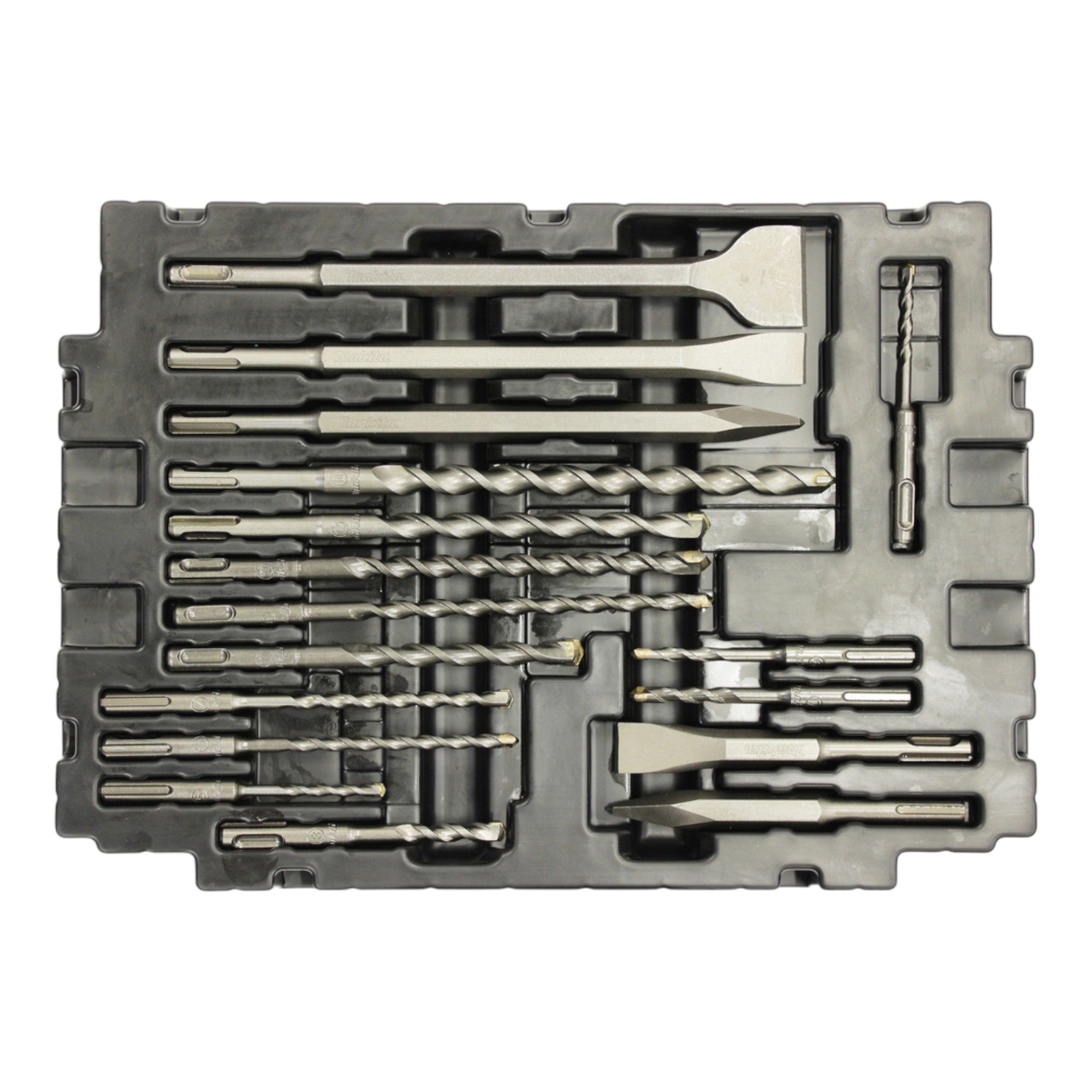 Makita E 17790 Bohrer und Meissel Set SDS Plus 17 tlg Makpac 3 - toolbrothers