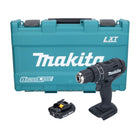 Makita DHP 482 A1KB perceuse à percussion sans fil 18 V 62 Nm noir + 1x batterie 2,0 Ah + coffret - sans chargeur