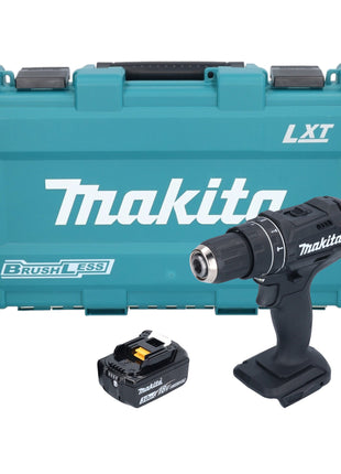 Makita DHP 482 F1KB taladro percutor inalámbrico 18 V 62 Nm negro + 1x batería 3,0 Ah + estuche - sin cargador