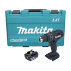 Makita DHP 482 F1KB taladro percutor inalámbrico 18 V 62 Nm negro + 1x batería 3,0 Ah + estuche - sin cargador