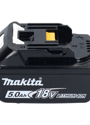 Makita DHP 482 T1KB Perceuse-visseuse à percussion sans fil 18 V 62 Nm noire + 1x batterie 5,0 Ah + coffret - sans chargeur