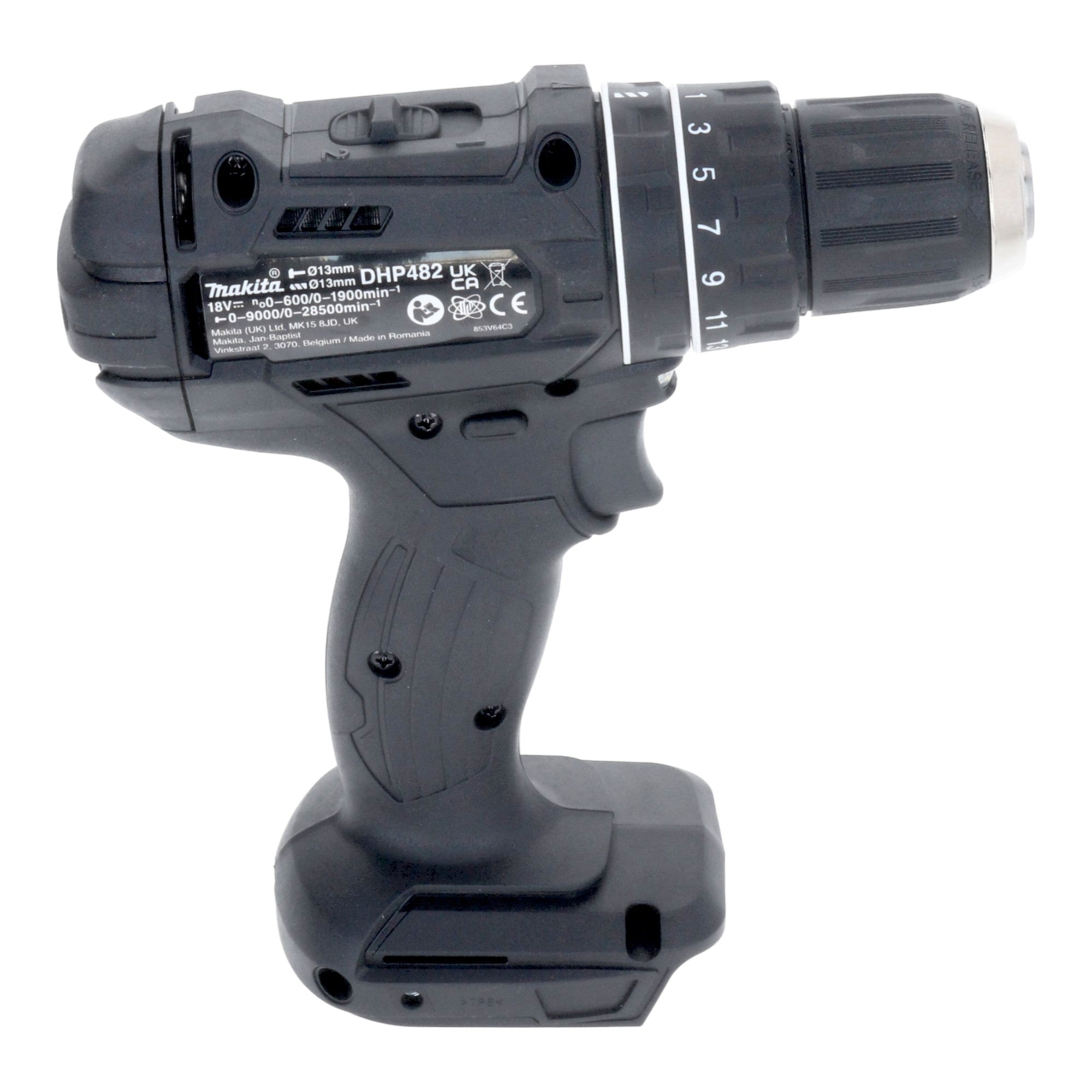 Makita DHP 482 SG1JB Akku Schlagbohrschrauber 18 V 62 Nm Schwarz 1x Akku 6 0 Ah Ladegeraet Makpac 4 - toolbrothers