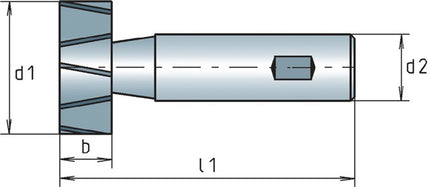 Fraise à rainurer MAYKESTAG DIN 850 D type N D.13,5 mm (4117802226)