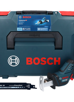 Bosch GSA 12V-14 Professional Akku Säbelsäge 12 V + Extra Sägeblatt + L-Boxx - ohne Akku, ohne Ladegerät - Toolbrothers