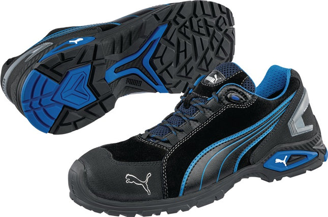 PUMA Chaussures de sécurité Rio Black Low taille 43 noir/bleu ( 4300700403 )