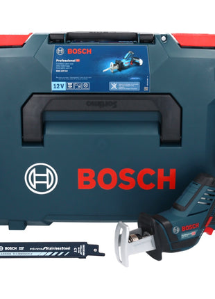 Bosch GSA 12V-14 Professional Akku Säbelsäge 12 V + Säbelsägeblatt + L-Boxx - ohne Akku, ohne Ladegerät - Toolbrothers