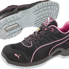 Chaussures de sécurité pour femmes PUMA Fuse TC Pink Wns Low taille 37 noir/rose ( 4300700487 )