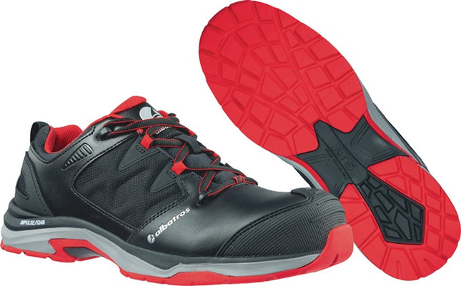 ALBATROS Chaussures de sécurité ULTRATRAIL BLACK Low Taille 41 noir/rouge ( 4300700581 )