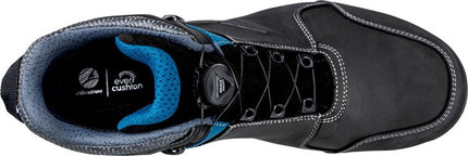 Bottes de sécurité ALBATROS TOFANE BLACK QL CTX MID Taille 46 noir/bleu ( 4300700666 )