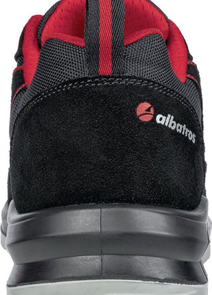 ALBATROS Zapato de trabajo CLIFTON ST LOW talla 41 negro/rojo (4300700671)