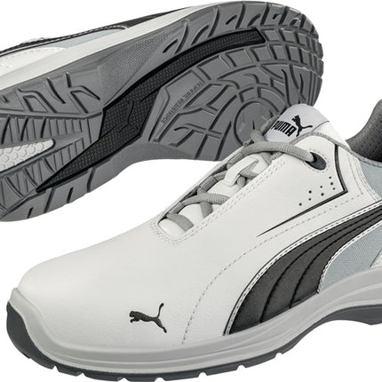 Chaussure de sécurité PUMA Touring White Low taille 41 blanc (4300700771)